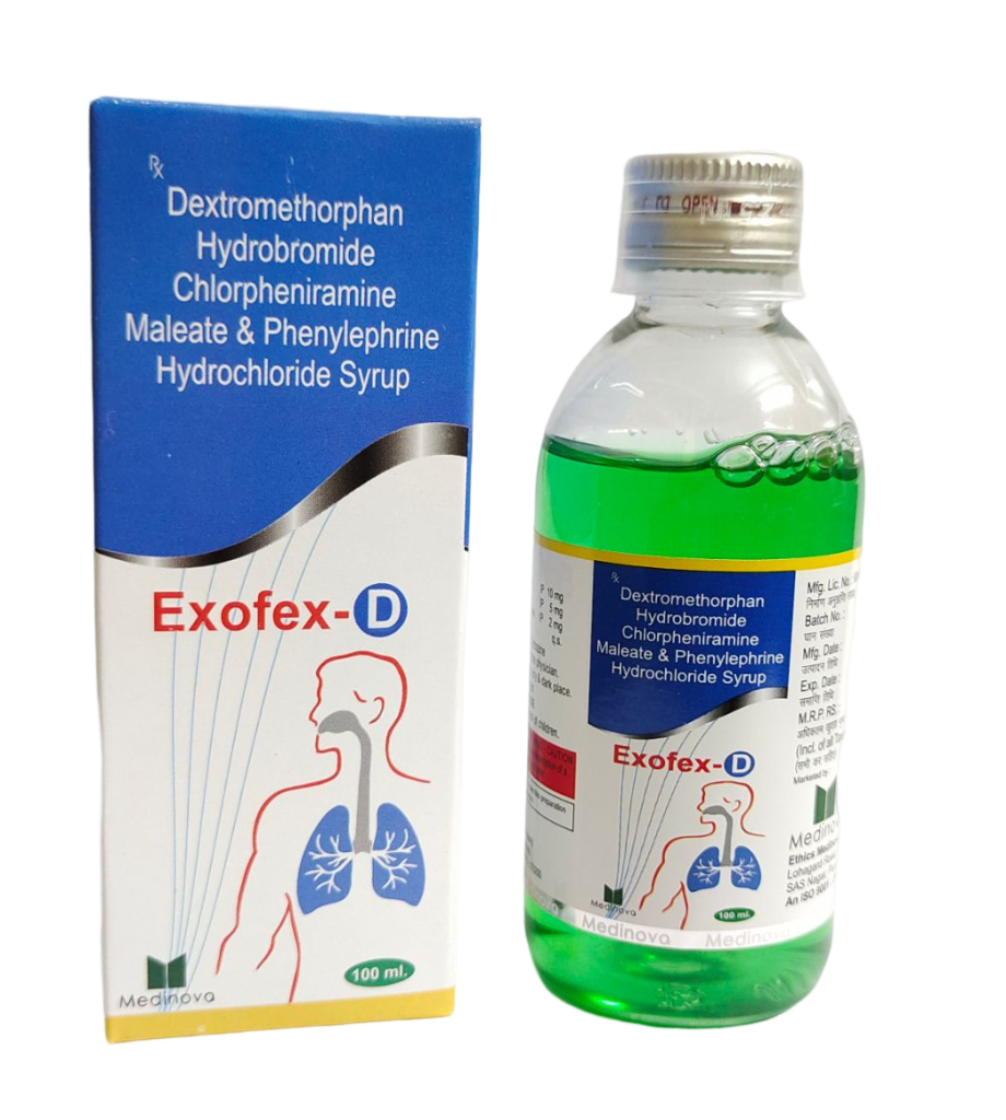 EXOFEX D SYRUP 100 ML